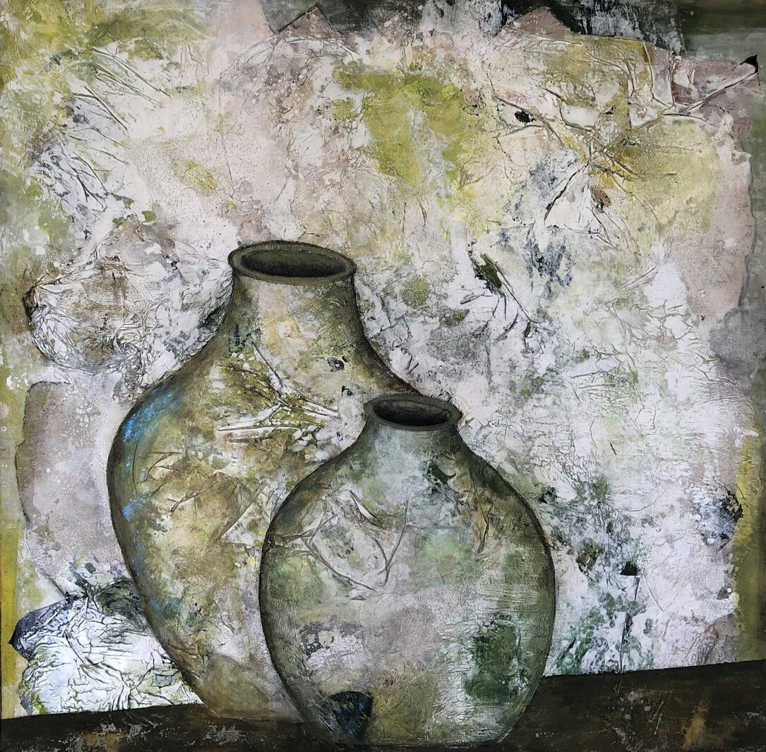 Green Light (90 x 90 cm)