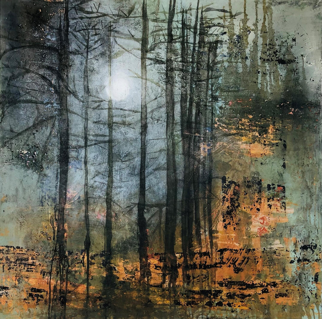 Mystic Light (90 x 90 cm)
