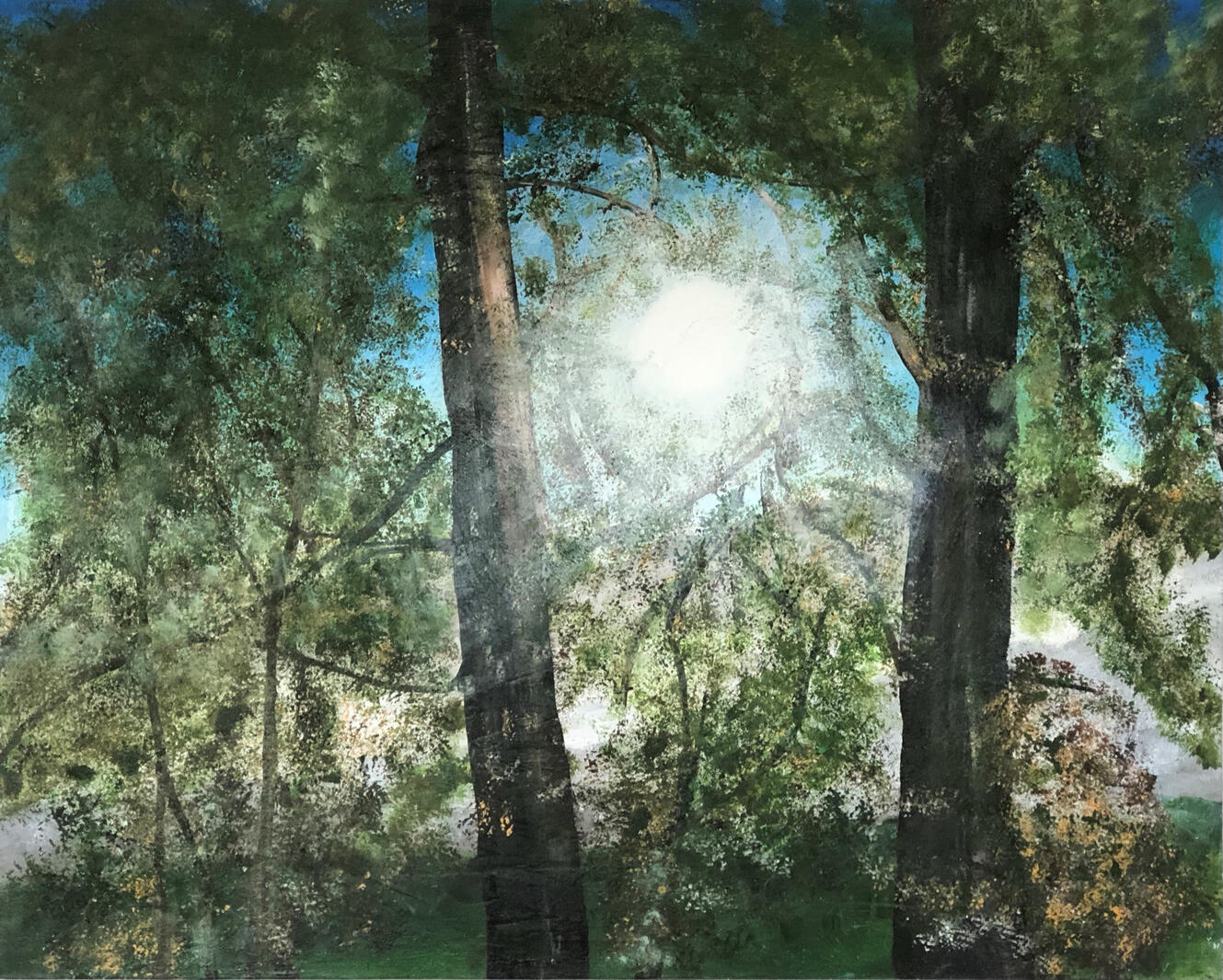 Her Light (80 x 100 cm)