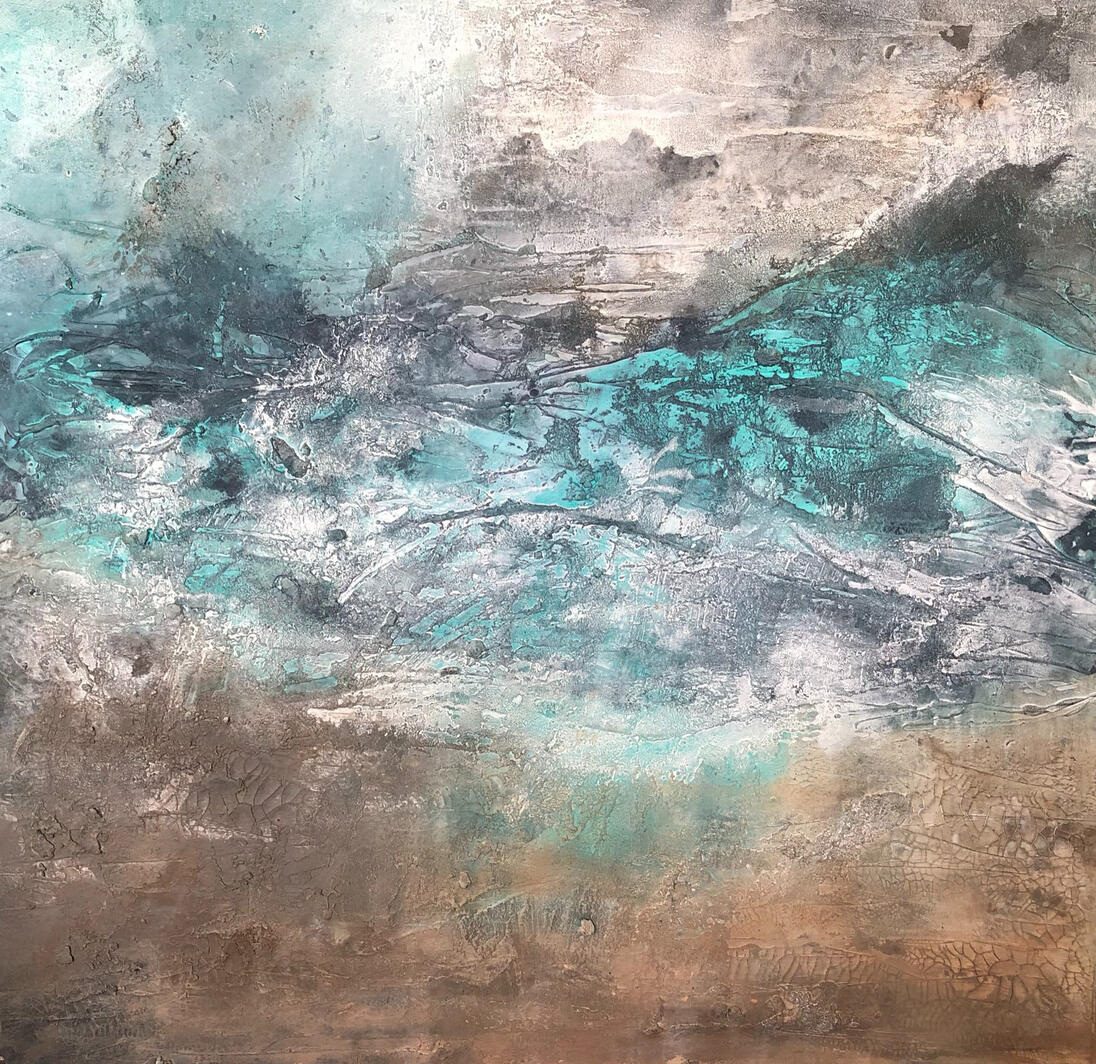 Storm Light (90 x 90 cm)